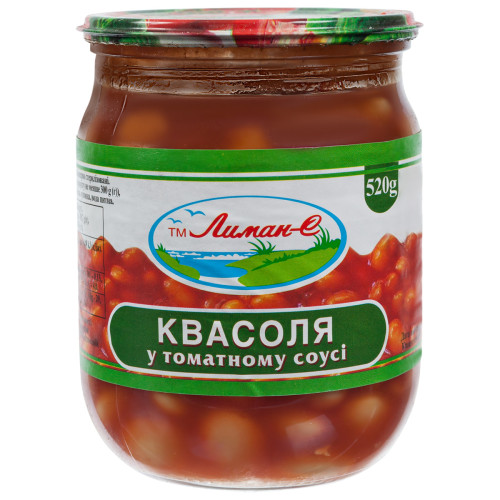 Квасоля в том.соусі ТМ 500 г