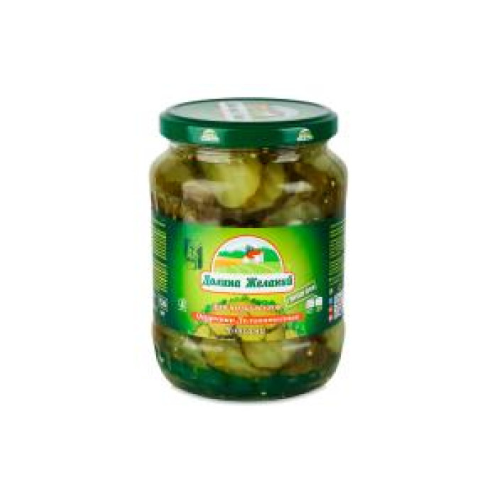 Огірки корнішони ТМ 720г